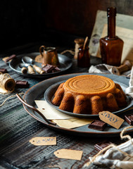 homemade tasty chocolate cake 