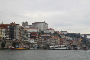Fototapeta na wymiar Buildings architecture in Portugal cities