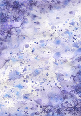 Watercolor background. Pattern for cards and invitations.