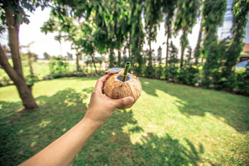 Saphan Khong Floating Market - SuphanBuri:10 November2019,River side attractions(giant fish randomly,bamboo bridge)There are tourists visiting to see the food,eat while onholiday,SongPhiNong,thailand