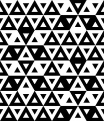 Geometric Triangle Seamless Pattern