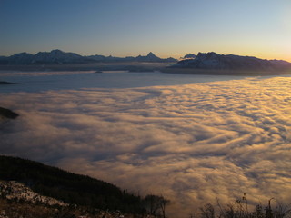 alpenblick auf watzmann