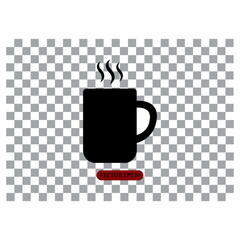 coffee icon vector - illustration