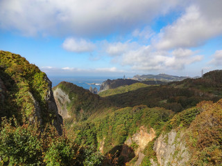 地球岬からの眺望（北海道室蘭市）