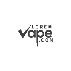 Logo Design About Vaporizer