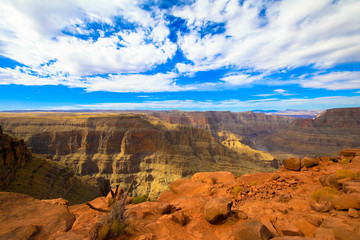 View of the Grand Canyon in Grand Canyon National Park, Arizona