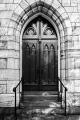 old church door