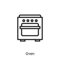 oven icon vector symbol sign