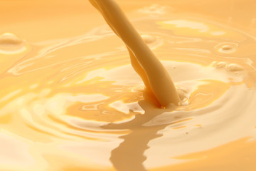 Fresh and creamy milk