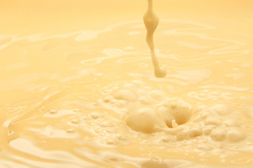 Fresh and creamy milk