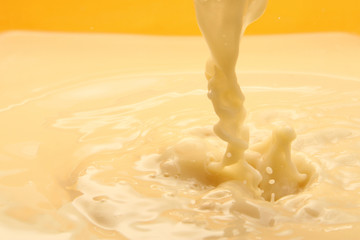 Fresh and creamy milk
