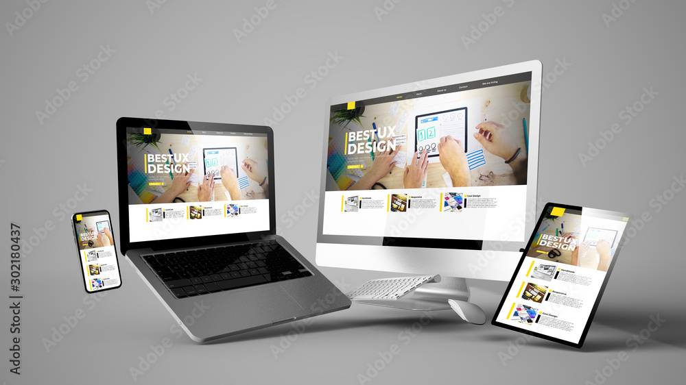Poster floating devices user experience design