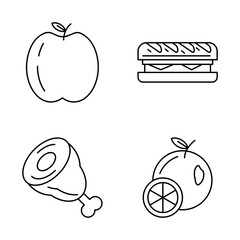 Simple Set Of Universal Icons