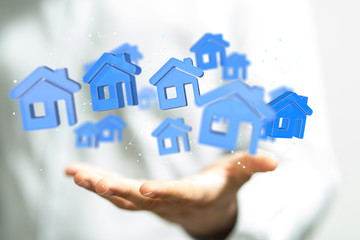 Smart home and future concept