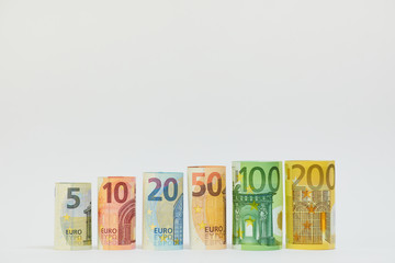 Euro Money. Euro cash background. Euro Money Banknotes