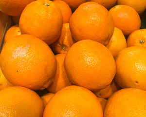 close up of fresh orange