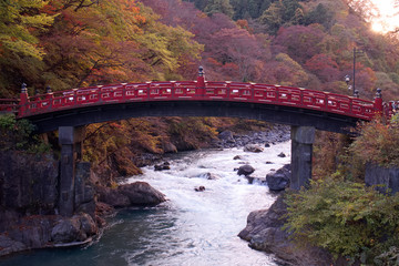 日光市　日光二荒山神社　神橋