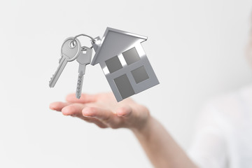  house in among houses for real estate .