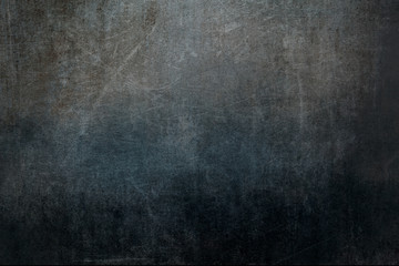 Obraz na płótnie Canvas Old dark blue wall backdrop