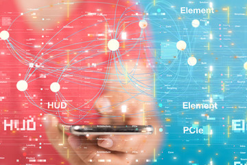 Molecules technology with polygonal shapes