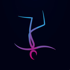 dancer nolan icon. Simple thin line, outline vector of Dance icons for ui and ux, website or mobile application