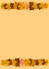 Autumn concept of natural ecology background. Flat view of the top. Suitable for Thanksgiving,...
