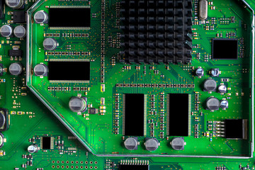 Many cables and computer equipment.  The large number of users makes the situation unmanageable.  overload and too long use caused a fire 