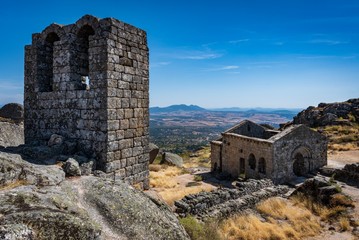 The hilltop village of Monsanto, Portugal.