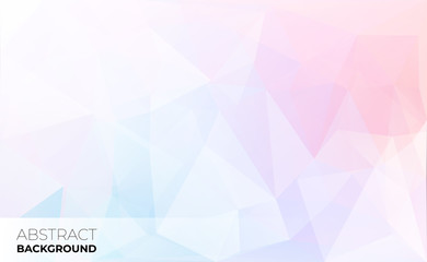 Fototapeta premium Abstract modern triangle polygonal background, vector illustration.