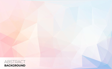 Abstract modern triangle polygonal background, vector illustration.