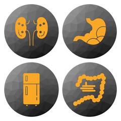 4 User interface Icon set for web and mobile applications