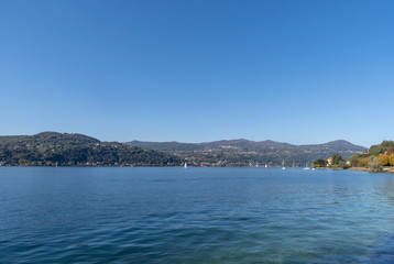 Fototapeta na wymiar Lake Maggiore, Northern Italy