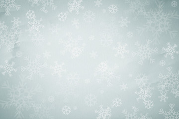 Christmas background with snowflakes