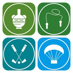 4 User interface Icon set for web and mobile applications