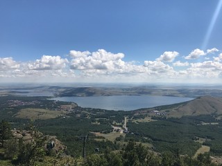 panorama of mountains