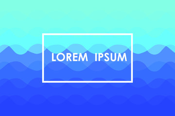 LOREM IPSUM Blue. abstract background design poster, cover, design.