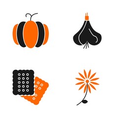 Set Of 4 Universal Icons For Mobile Application and websites