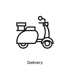delivery icon vector symbol sign