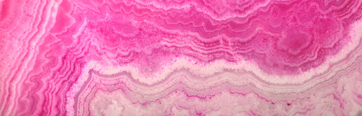 pink colour agate long strip - obrazy, fototapety, plakaty