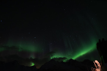 Northern Europe Norway Northern lights aurora - 302222608