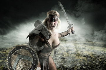 woman gladiator/Ancient warrior