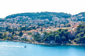 Obraz premium Hills around Dubrovnik, Croatia