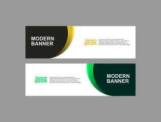 vector abstract design banner web template