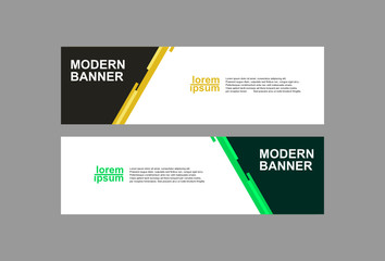 vector abstract design banner web template