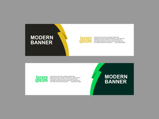 vector abstract design banner web template