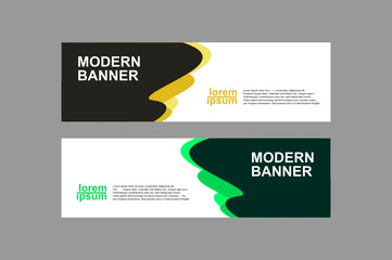 vector abstract design banner web template
