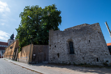 Sweden Gotland Visby old town
