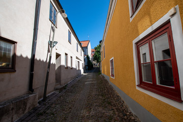 Sweden Gotland Visby old town
