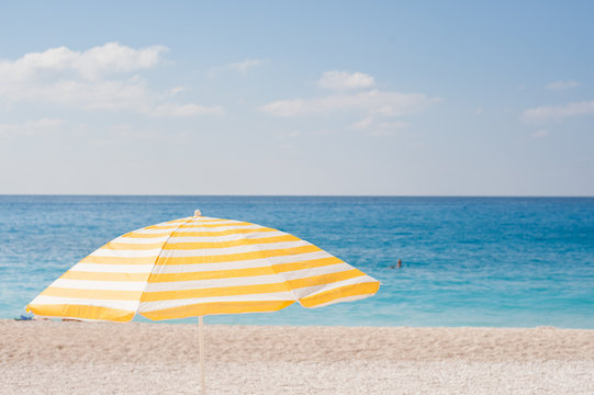 umbrella on the beach