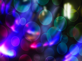motion blurred in different shades of colors.